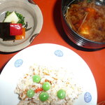 つる幸 - 香箱蟹のご飯　お代わり自由です。