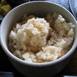 Yamato Mahoroba - 竹輪のおろしそば定食の炊き込みご飯