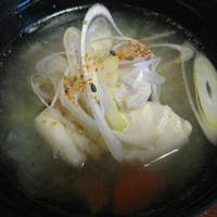 伊勢鮨 - あら汁３２０円