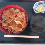 がんばり山 - 上州もち豚丼…税込900円