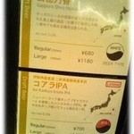 CRAFT HANDS - 2014年12月メニュー