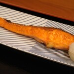 三笠食堂 - 甘塩鮭焼