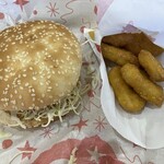 チィコチィコ  - えびかつバーガー、チィコチィコナゲット