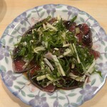 居酒屋 惠 - カツオの薄造り