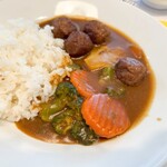 イケア レストラン - プラントボールカレー