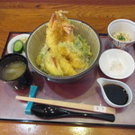 壺井 - 大海老天丼　1500円