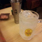 すし処 伴 - ガリ・ハイボールと山崎ハイボール