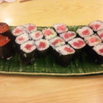 すし処 伴 - いくら＆鉄火巻き