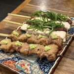 酉あき - 白レバー｜梅しそささみ
