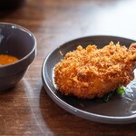 炭火ハンバーグ 肉焼き亭 - 2026.4 えびコロッケ（480円）