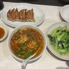 味仙 - 台湾ラーメン、青菜炒め、餃子