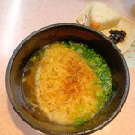 三国そば - 天そおにぎり