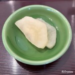 りんどう亭 - べったら漬風の大根漬