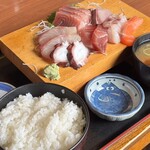 食事処 池田 - お刺身定食