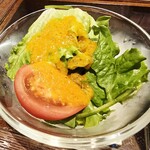 梟書茶房 - サラダ。