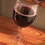 立呑み 風神 - グラスワイン赤300円