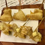 串かつと豆皿ひとしな - 