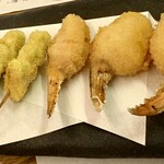 串かつと豆皿ひとしな - 