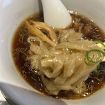 Ramen KURUMU - 醤油らぁめん（黒）＋極太手うち麺変更（220g）
950円＋100円