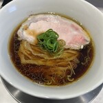 Ramen KURUMU - 醤油らぁめん（黒）＋極太手うち麺変更（220g）
950円＋100円