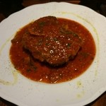 ロステリア・ディ・トシ - 骨付き牛すね肉？の赤ワイン煮とサフランライス