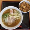 らーめん中華 わかいち - 平日ランチセット(醤油らーめん＆ミニ丼セット)980円
麺大盛 150円