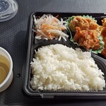 ポッポおじさんの大分からあげ - 料理写真:人気三食弁当