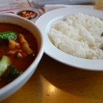 カレー食堂 心 - 牡蠣のスープカレー