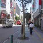 三日月氷菓店 - サンマルク・カフェ横を進み