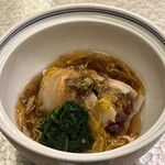 日本料理　京彩 - 蒸し物　金目鯛飯蒸し
