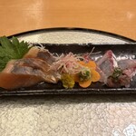 日本料理　京彩 - お造り　日本海「桜鱒」　ほうぼう