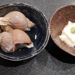 魚貝三昧 彬 - その日のお通し