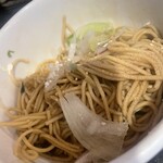 煮干しらーめん 田中にぼる - 替え玉(一般的な和え玉)