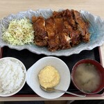 黒酢チキン南蛮定食 たかもとや - 料理写真: