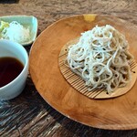 そば切り 天笑 - 粗挽きそば(冷)