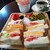 明保野珈琲店 - 料理写真:ランチにはサラダとデザートが付きます