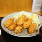 とんぼ - カキフライ定食
