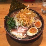 友喜 - ネギ玉ラーメン