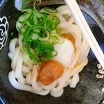 Hanamaru Udon - 丼セット　550円　の明太子おろしうどん