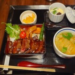 味の民芸 港北ニュータウン店 - 料理写真:黒毛和牛ステーキ重