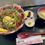 カフェレスト サクラヰ - ローストビーフのひしお丼 ご飯大盛(¥1320)