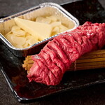 花咲ハラミ (塩にんにく・タレ) 各