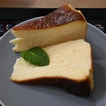 アウンコーヒー ミャンマーコーヒーラボ - バスクチーズケーキ