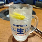 焼肉の和民 - レモンサワー