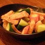 居酒屋 福松 - お揚げみょうが