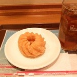 ミスタードーナツ - フレンチクルーラー、アイスウーロンティ
