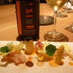 Point - ホワイトアスパラと赤座エビ’14.3