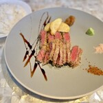 cheese Meat Mania KU-DETA - 和牛赤身の牛カツランチ（小）