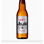 徳島 阿波横丁 - アサヒスーパードライ　　　　　　小瓶