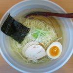 三代目 麺屋 ばし - 塩ラーメンのアップ